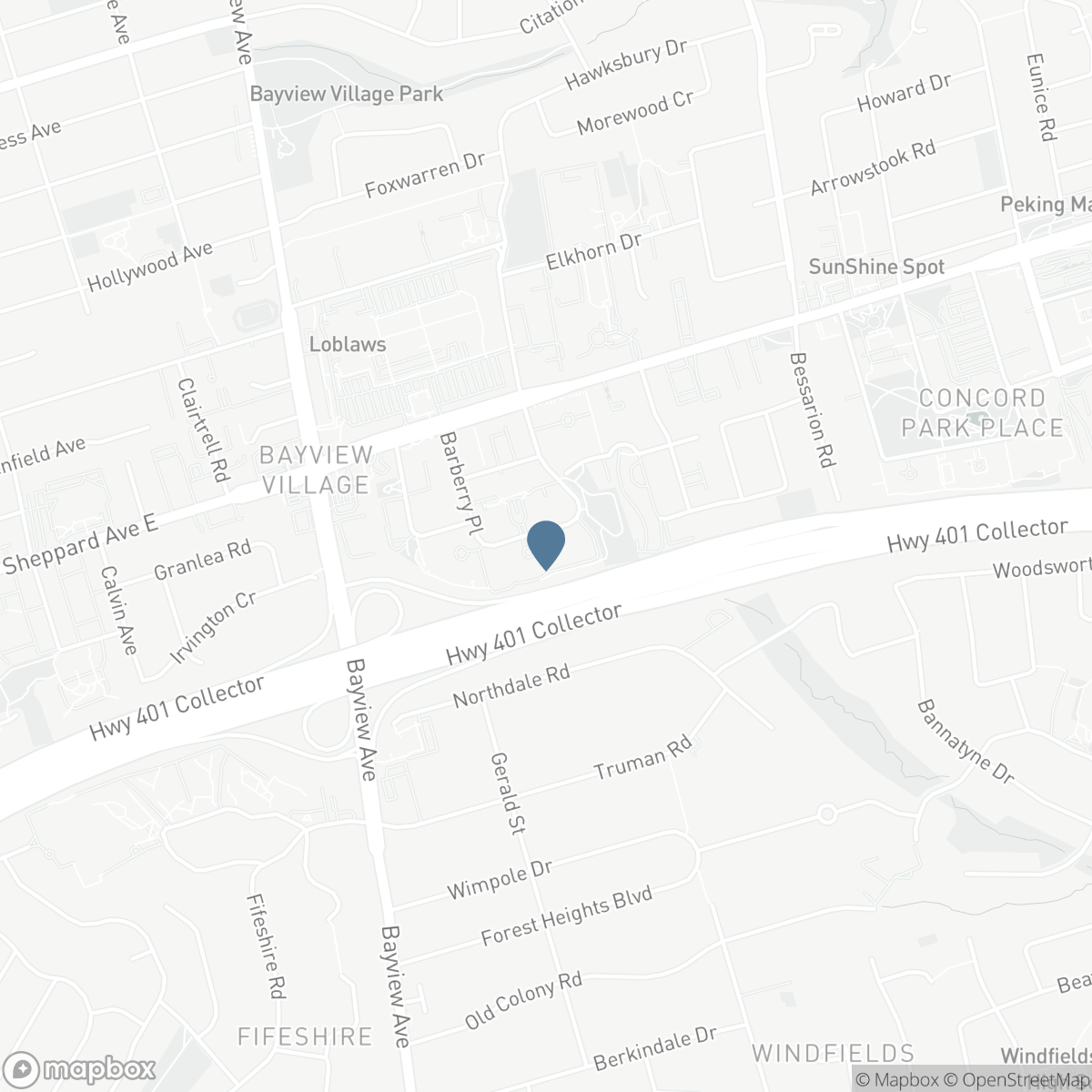 1710 - 3 REAN DRIVE, Toronto, Ontario M2K 3C2